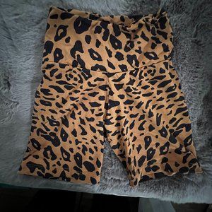 Booty By Brabants Leopard Biker Shorts